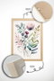 Wallity Ersy2Lımodel37-Ahsap Set de 2 Pinturas Decorativas